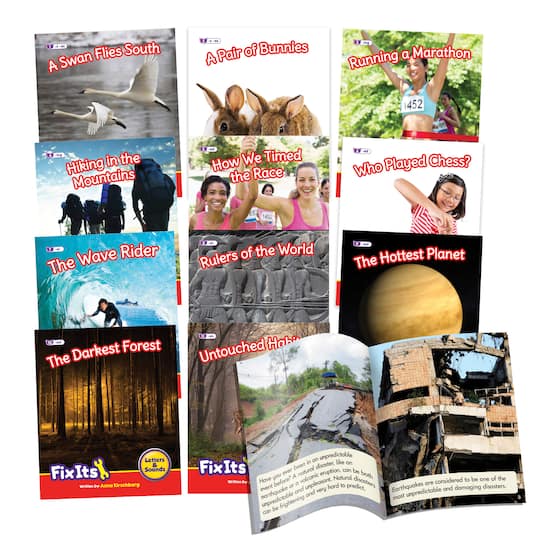 Junior Learning® Decodable Readers Fix Its Suffixes Non-Fiction Phase 6 | Michaels®